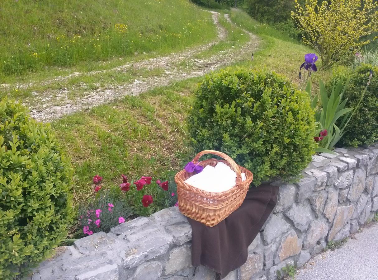 Ferienwohnung Domacija Za Robom Cerkno Exterior foto